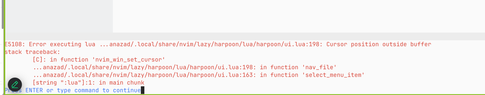 lua errors